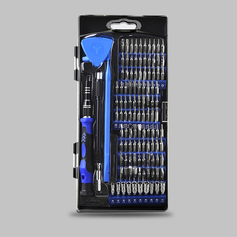 124 in 1 Pro Multi Screwdriver Set Magnetic Torx Phillips Screw Driver Bits for Phone PC Laptop Repair Tools Kit
