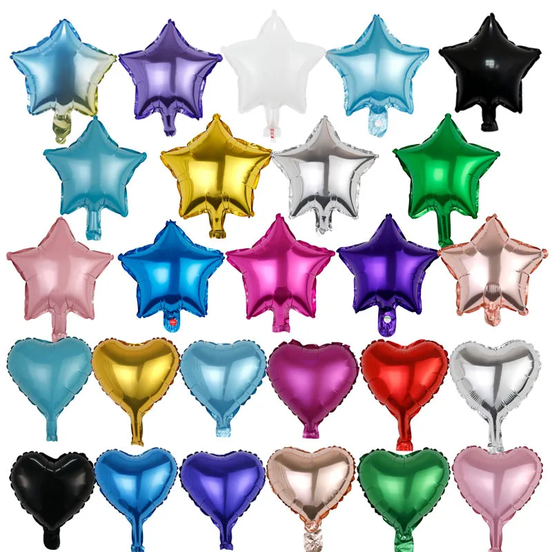 18-inch Five-pointed Star Aluminum Foil Balloon Wholesale Nihaojewelry