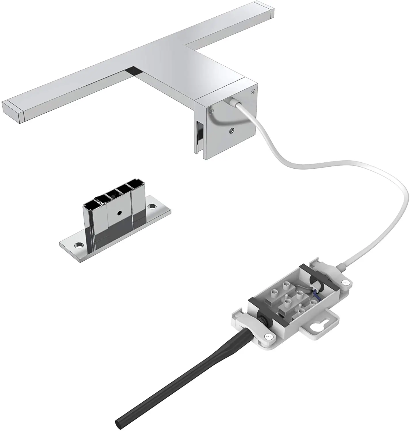 LED туалетное зеркало со светодиодной подсветкой настенный светильник 230V 10W 60 см IP44 водонепроницаемый с led лампа для ванной