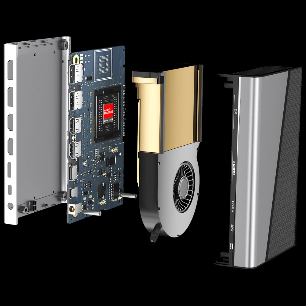 Turbo Boost Your Mini PC with GMKtec AD-GP1 RX 7600M XT Graphics