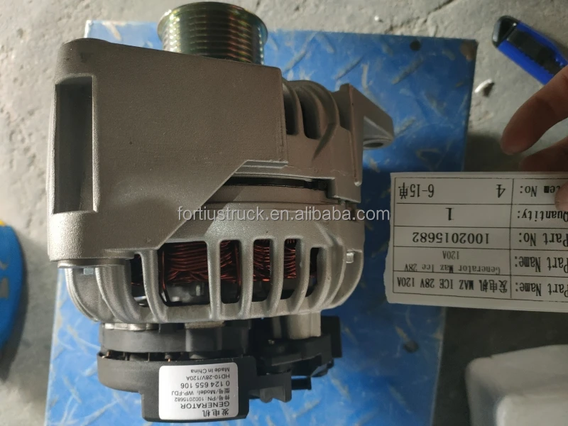 1002050761 1002015682 28V 120A Weichai Engine Parts for Sinotruk