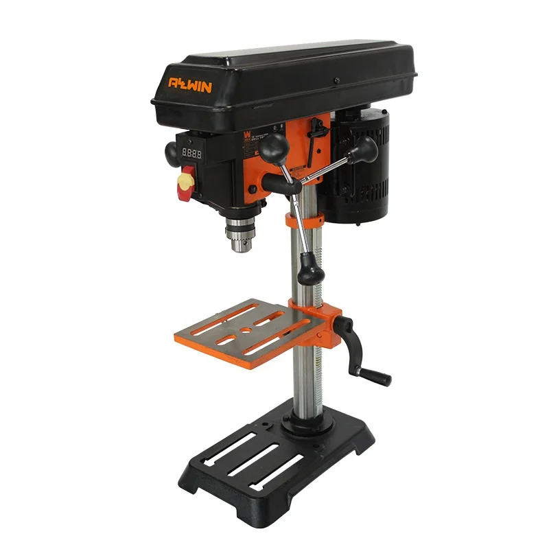 Workshop Power Tool Variable Spindle Speed Drill Press 10 Inch Powerful Motor Bench Drill Press