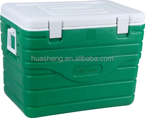 Round Shell Cold Box 125L Plastic Hard Shell Cooler Box with Thermal Feature PP Material ...