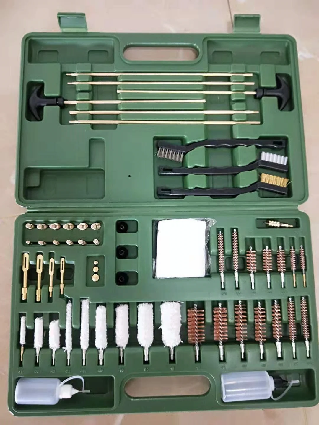 All In One Complete Brass Universal Hunting Gun Cleaning Kit For Shotguns Rifles Pistol Gun Care Hotsales On Amazon Buy Universal Gun Cleaning Brush Tool Hunting Cleaning Brush Handtool Gun Cleaning Tool For Outdoor Product