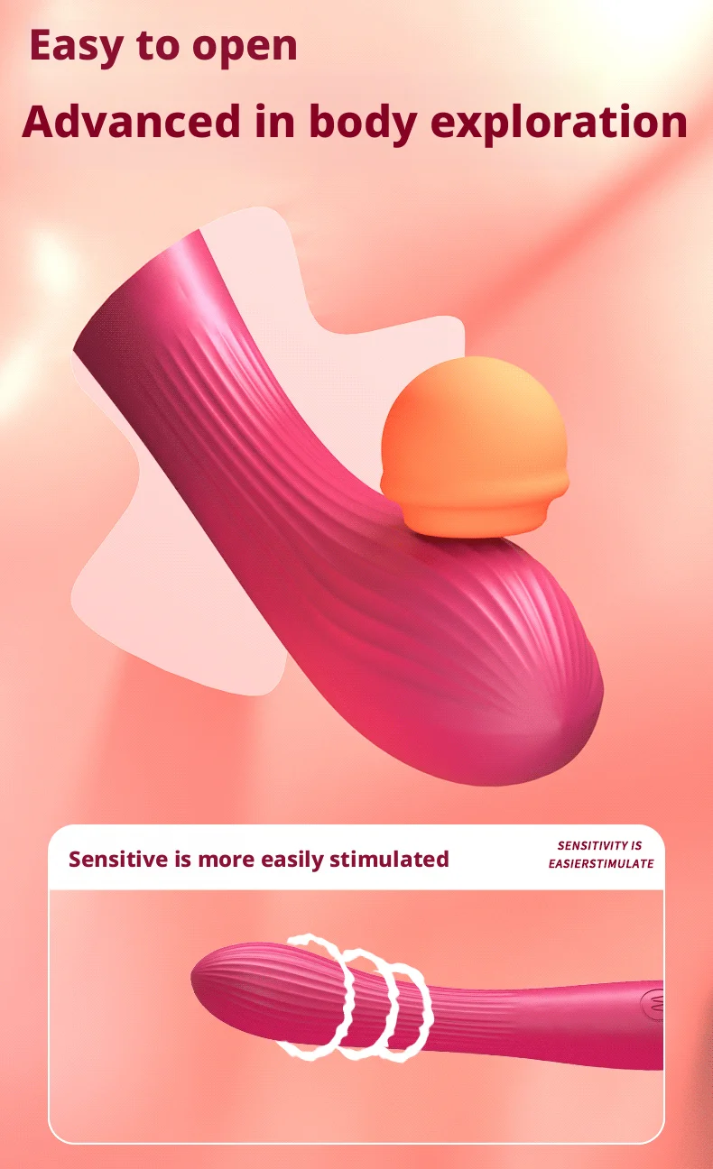 Vibrator size comparison and ergonomic design
