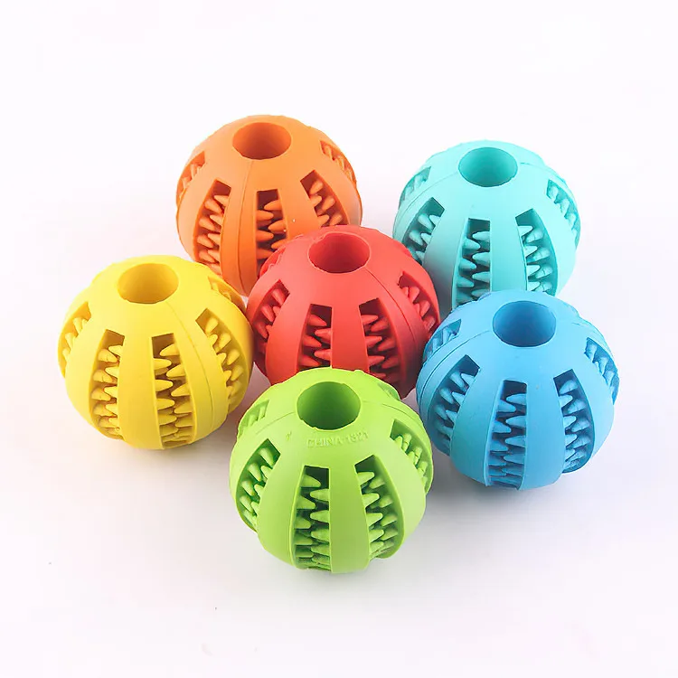 Newest Smart Pet Bite Toys Set Squeaky Interactive Dog Chew Toys Dog Chew  Ball For Dogs Aggressive Chewers