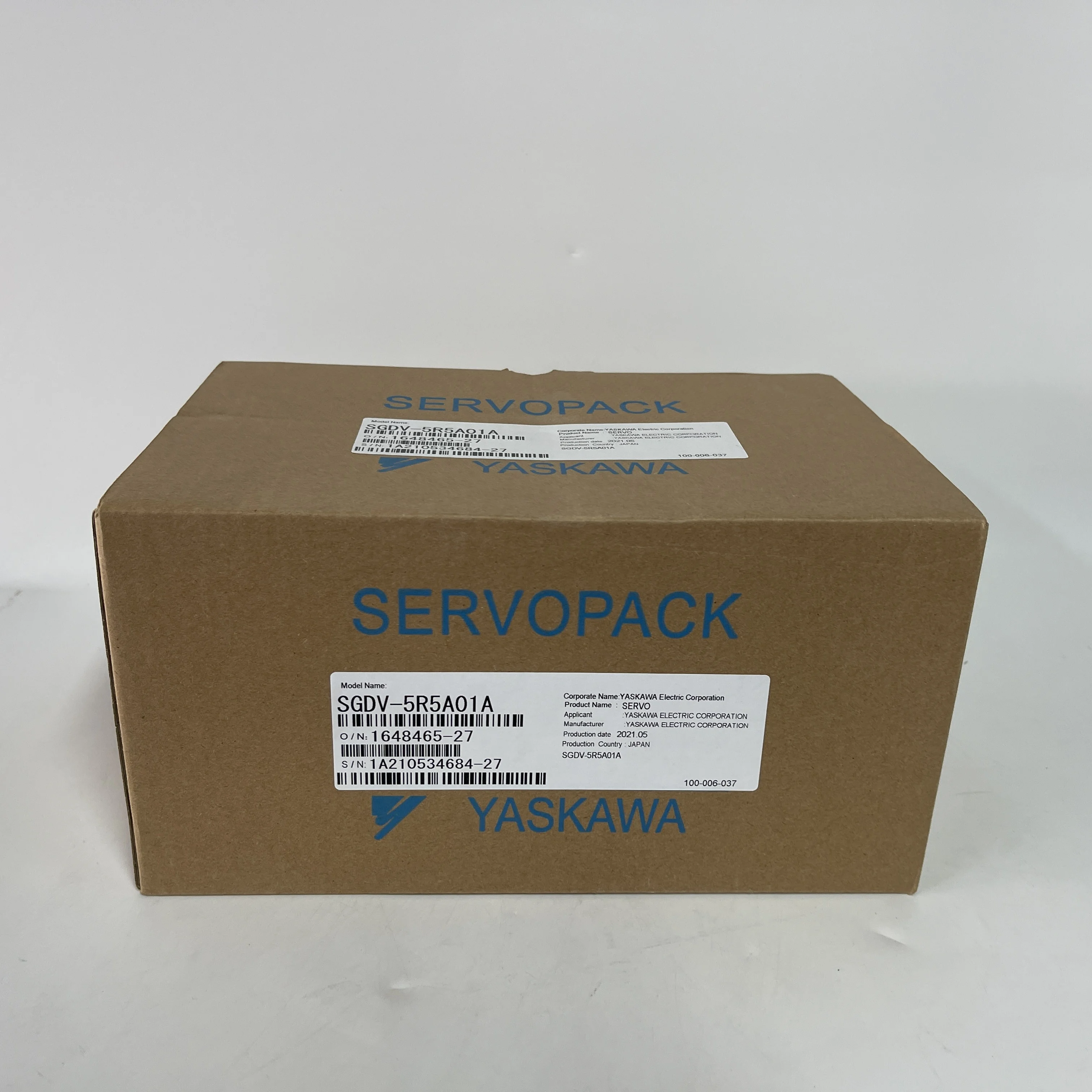 Yaskawa Servo Drive (Servopack) SGDV-5R5A01A Yaskawa Servo Drive (Servopack) SGDV-5R5A01A