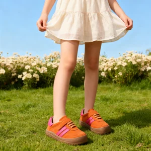 Babyhappy New Innovation Factory OEM Minimalist Children's Barefoot Footwear Wide Toe Box Kids Ergonomic Barefoot Sneakers