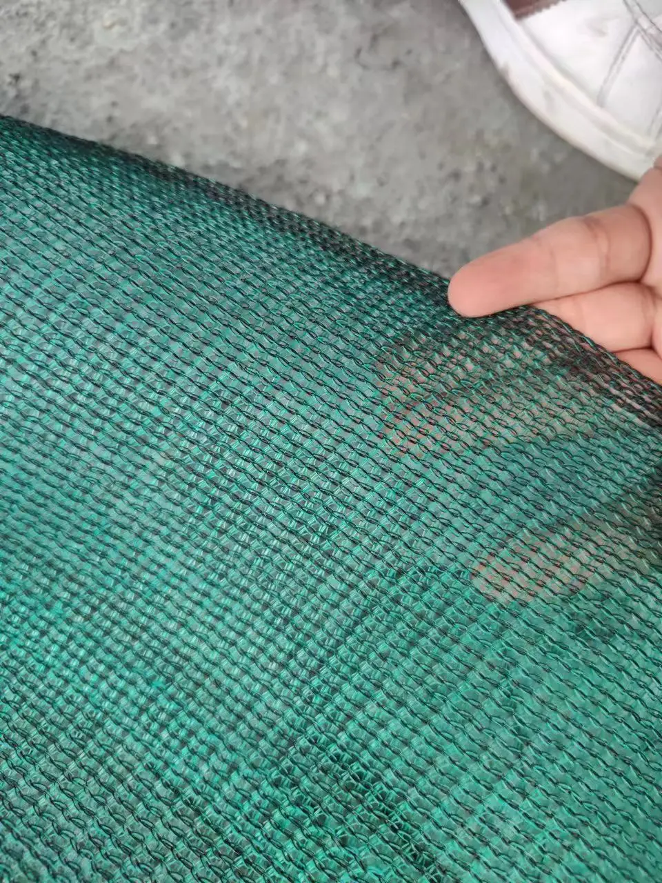 High Quality HDPE Waterproof Dark Green Plastic Fencing Net Sun Shade Net Cloth
