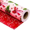 Pink BowHolly Berry Merry Christmas