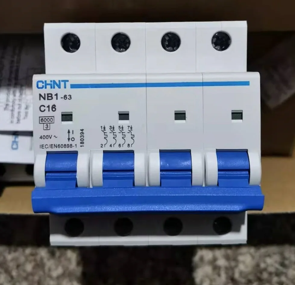 Chint Nb163 6ka Nb163h 10ka Mini Circuit Breaker 1p 2p 3p 4p C1 C2 C3