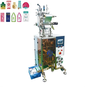 Newest Fully Automatic Irregular Shaped Sachet Liquid Cosmetic Bagging Sacheting Fiilling Packaging Machine