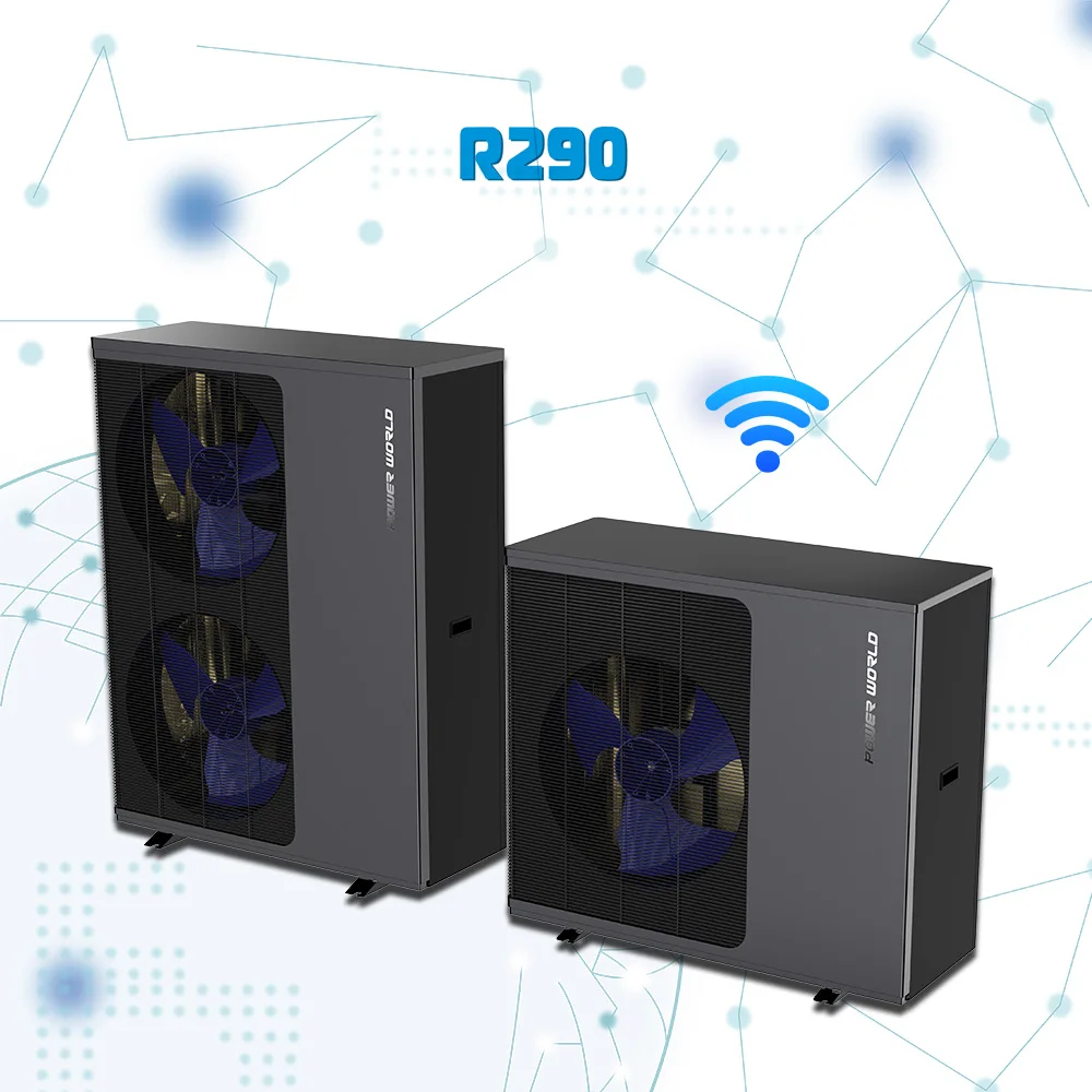 Latest Smart Wifi Controller High COP R290 Highly Compressor Tepelne Cerpadlo air Heat Pump Dc Inverter