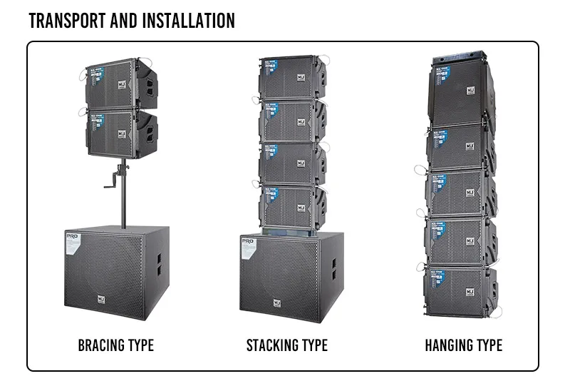 High Quality 10 Inch Neo Coaxial Line Array Sound System
