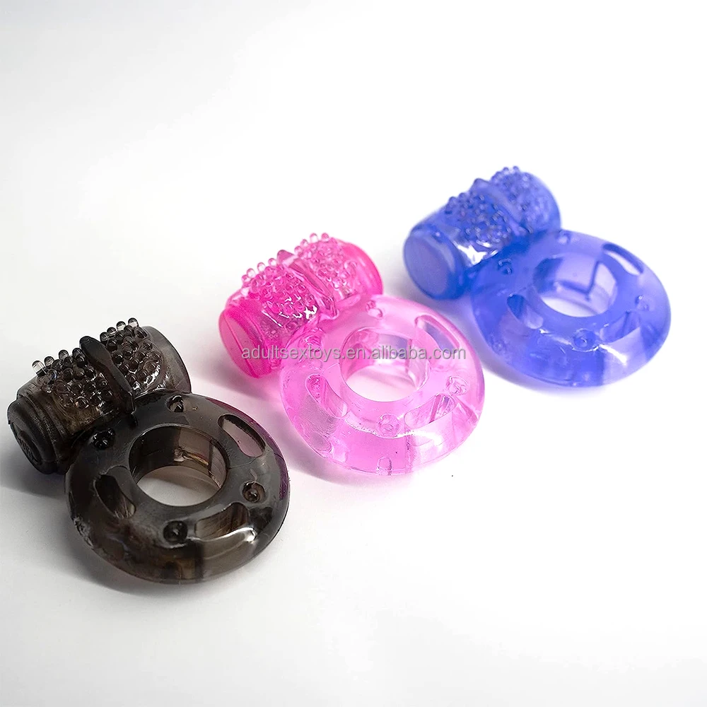 toys and sex High Quality Packaging Custom Silicone Penis Ring Male Delay Ejaculation  Vibrating Cock Ring Sex Toys for Man