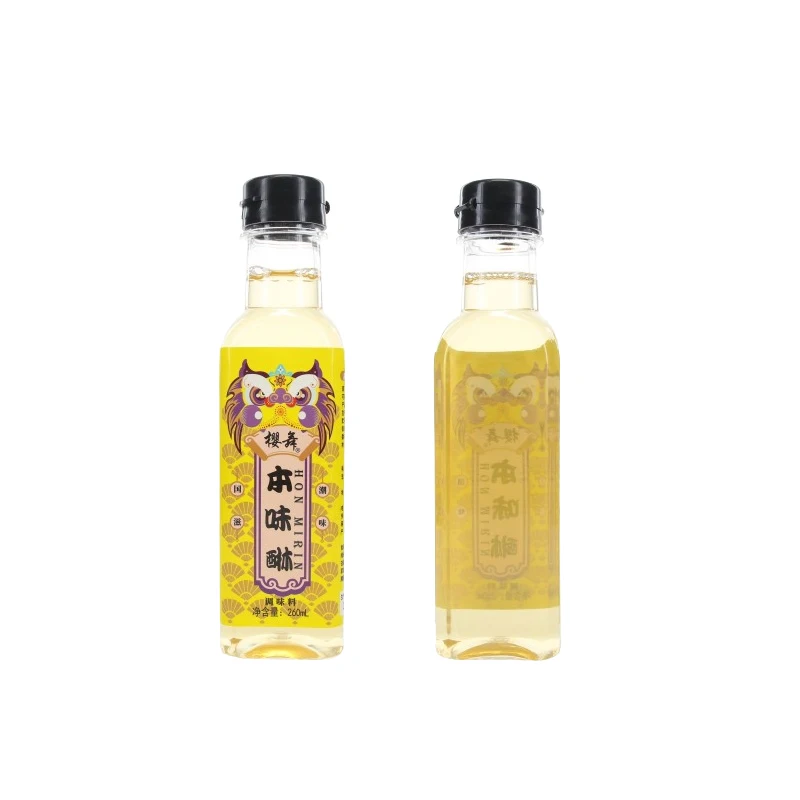OEM Factory Price Halal Japanese Flavour Liquid Mirin Hon Mirin for Cooking Bottle Packaging