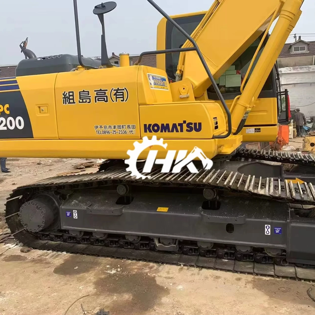 HANG KUI KOMATSU200  20tons 90%new Original Japanese with EPA,CE Agricultural Cheap Used KOMATSU 200  Excavator for Digging