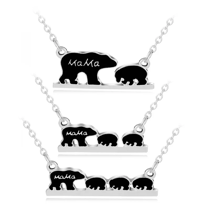 Enamel Bear Charm Pendant Jewelry 