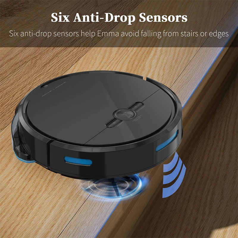 2022 Sweeping Robot Alexa and Google Assistant APP Voice Control Remote Control Auto Recharge Gyroscope Robotic Vacuum Cleaner