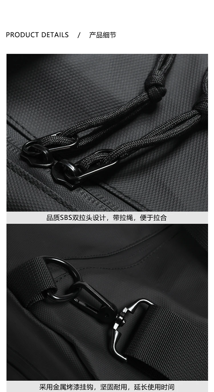 Custom logo sports gym travel duffel sling shoulder bag high quality waterproof men women travel bags luggage