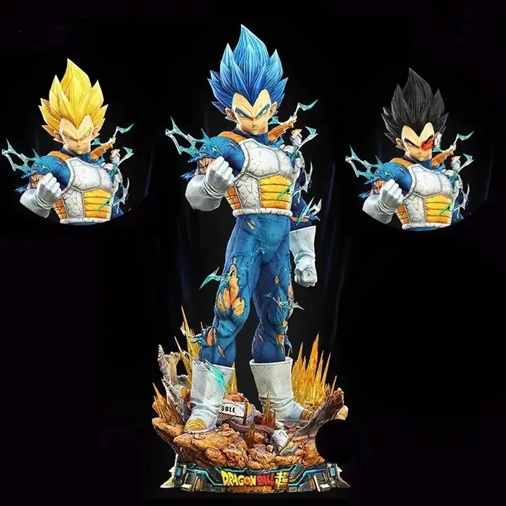 ドラゴンボール　LX ベジータ 樹脂フィギュア ガレキ スタチュー 1/4 ドラゴンボールZ ベジータスタチュー 210cm レジン製フィギュア