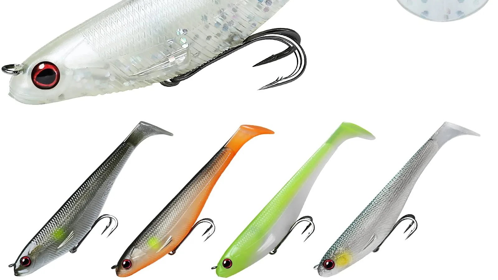 Truscend Manufacturing Companies Muskellunge Bass Trout Lifelike Soft