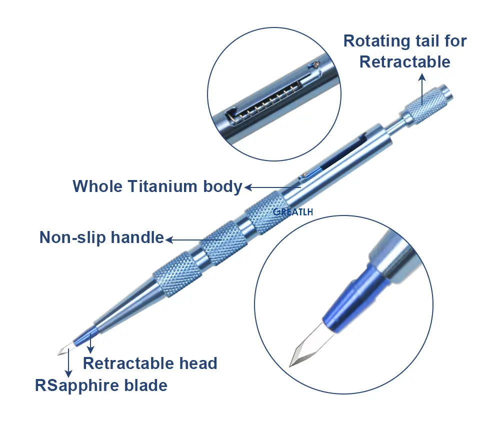 Autoclavable Titanium Ophthlamic Surgical Instruments Ophthalmic ...