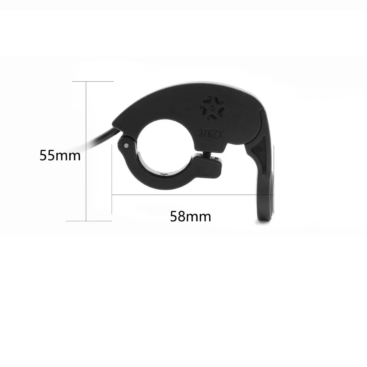 Bafang 376ZX Thumb Throttle - Efficient Electric Bike Control