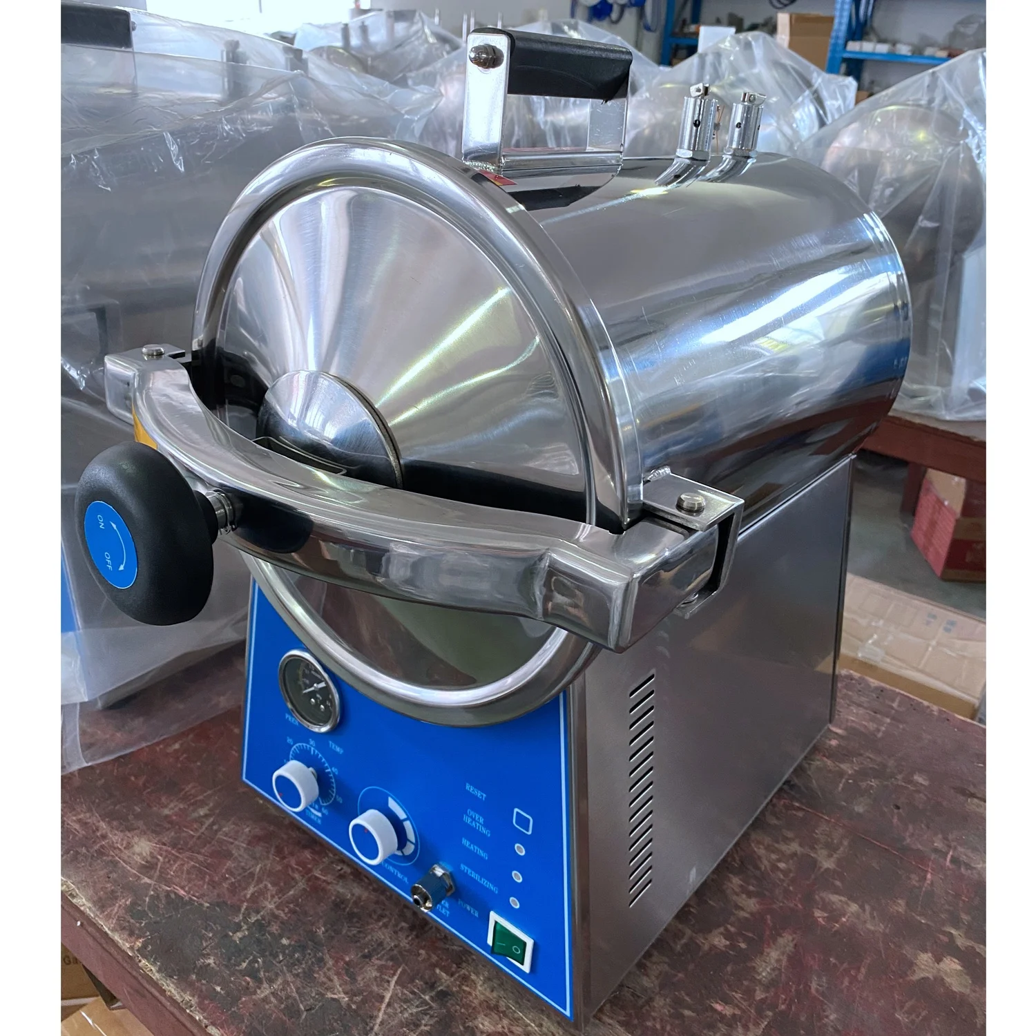 Koop BJ® 24L Tafelmodel Drukstoomsterilisator Tandheelkundige Autoclaaf Koop BJ® 24L Tafelmodel Drukstoomsterilisator Tandheelkundige Autoclaaf