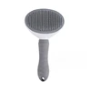 [New] Grey fine needle comb [plastic handle] cardboard pack