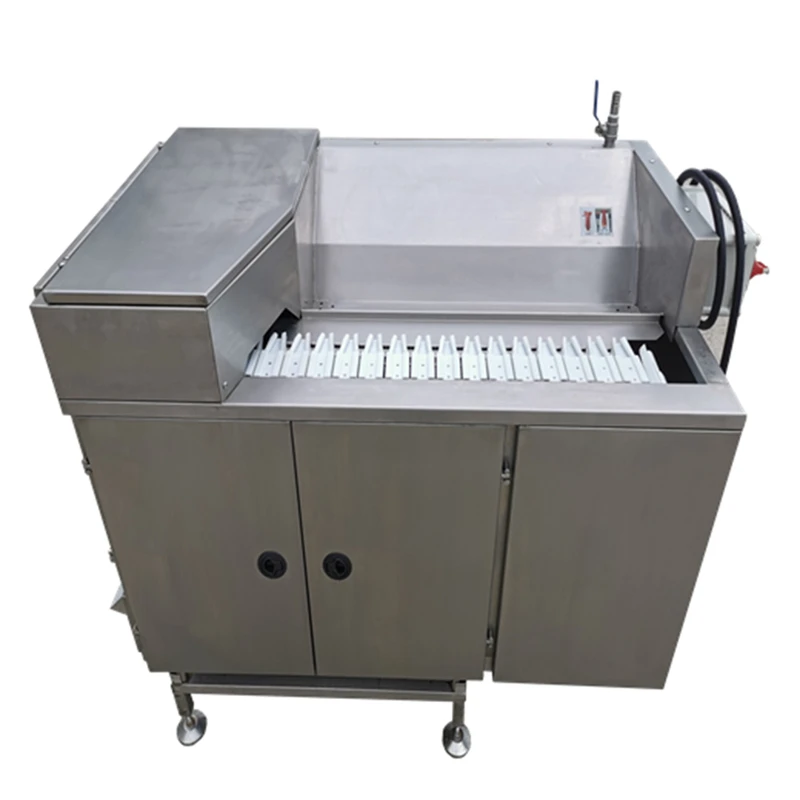 Crayfish Back Cut and Deveining Shrimp Shell Peeling Machine Tool