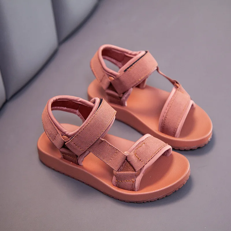 Buy Walkaroo Boys Faux Leather Orange Outdoor Sandals - 8 Kids UK (WK612)  at Amazon.in