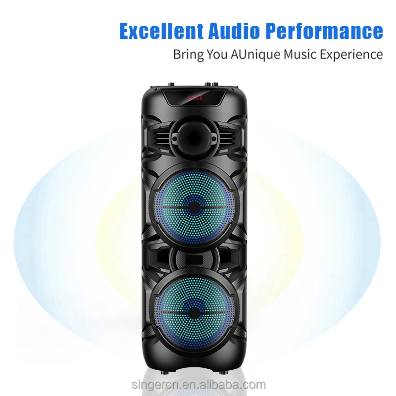 Dual Audio Link Bluetooth Speakers ZQS2806 Dual Inch Portable
