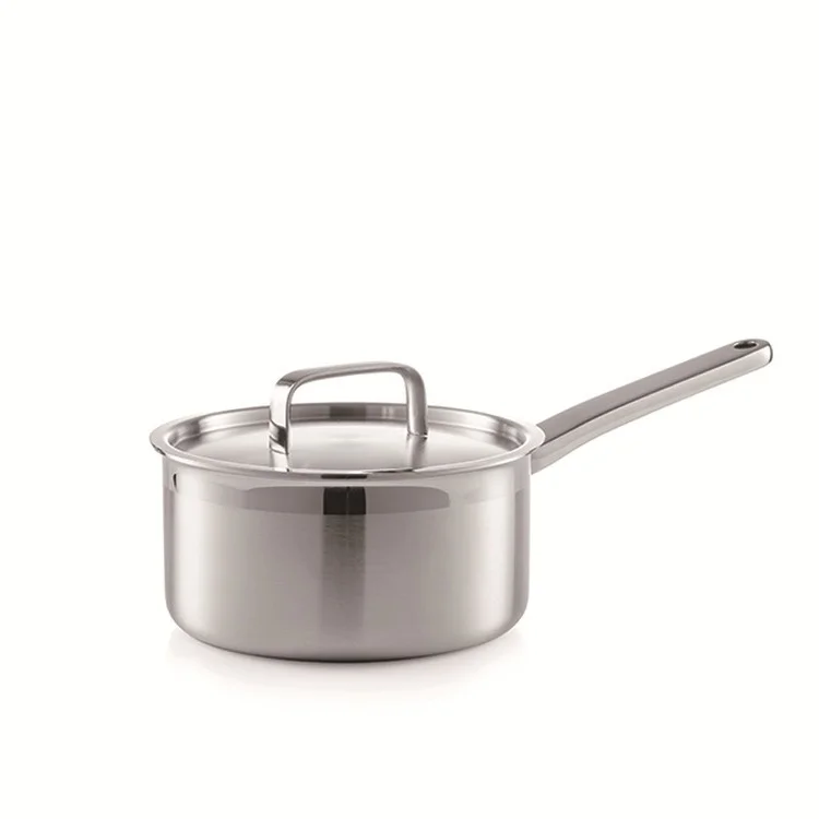 304 Stainless Steel Pot Set Pot Milk Pot Soup Frying Pan 3 Piece