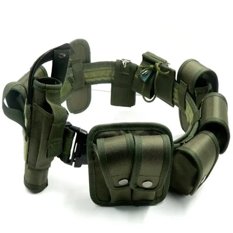Waterproof Multifunctional Wear-resistant Multifunctional Security Belts Training Guard Utility Heavy Duty Belt Set