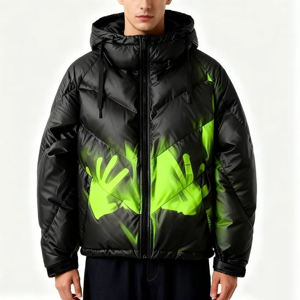 Mertra Color-Changing Thermochromic Puffer Jacket