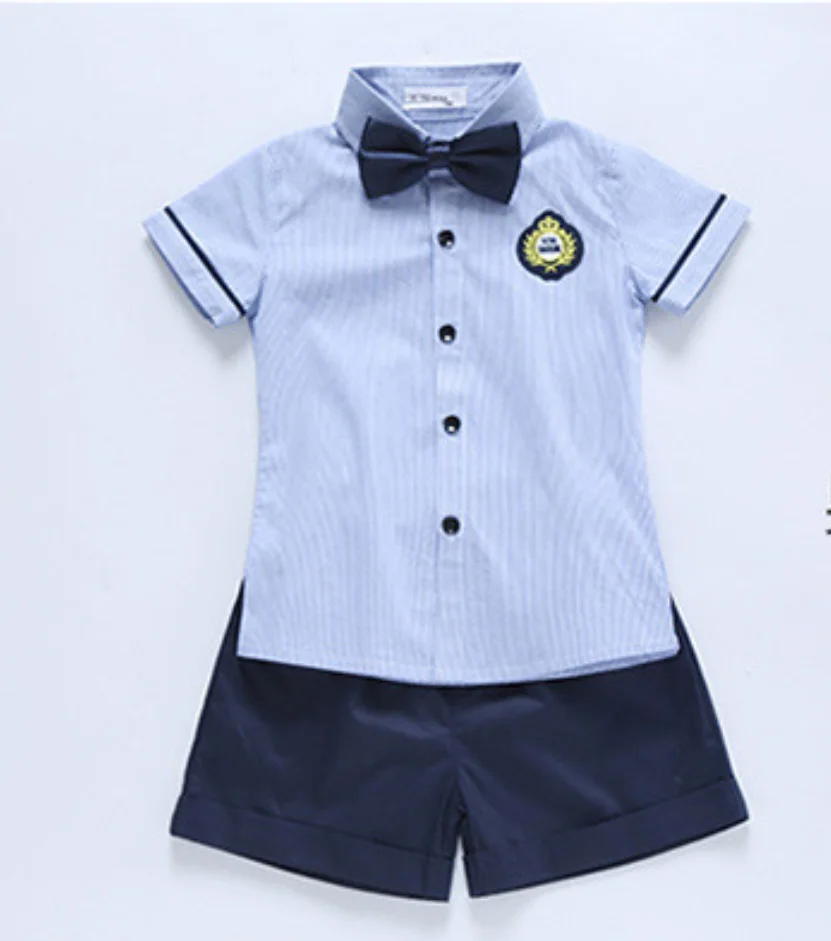 Kindergarten Summer School Uniform Navy Blue Fashion Student Spring