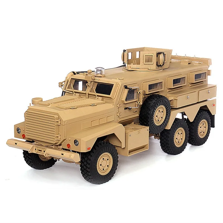 1:12 2.4G 6WD 16CH 25キロ/h Electric RC Model Car Military VehiclesためCougar  HG P602なしBattery Charger