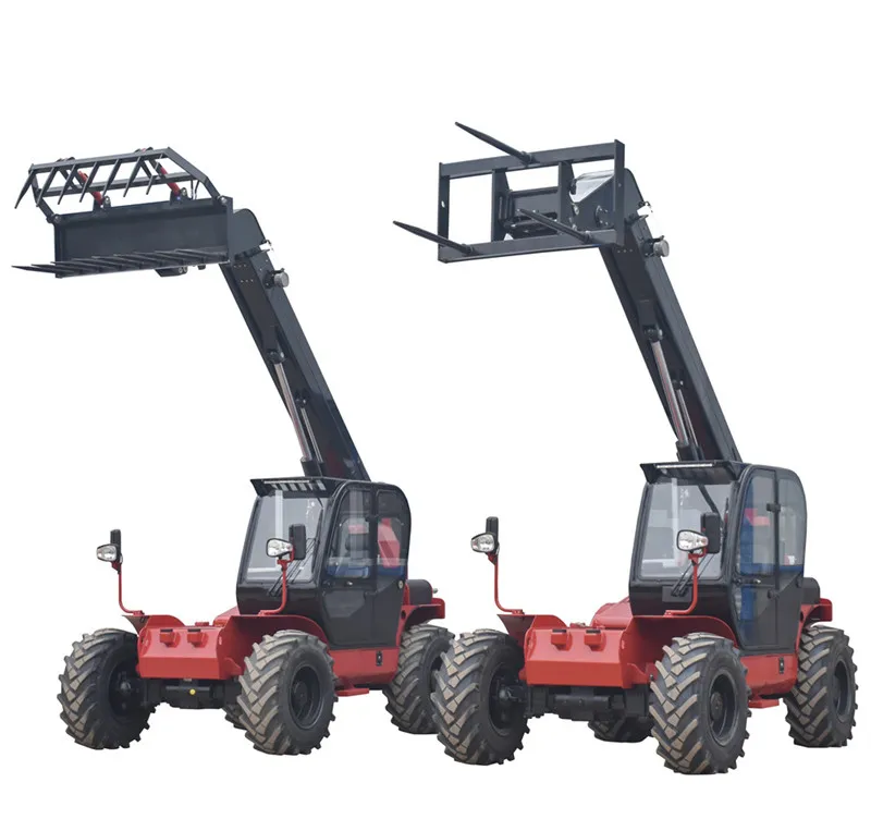 STEEL CAMEL Telehandler Compact Forklift Loader 4ton Telescopic Forklift With 13m Boom Lifting Height