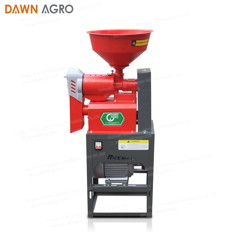 DAWN AGRO Mini Paddy Huller Rice Mill Husker Separator Machine Price