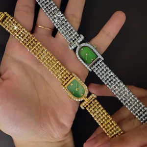 2026 New Japanese Movement Vintage Style Women Watch Retro Brass Small Dial Elegant Luxury Quartz Watch for Women