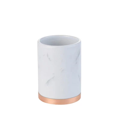 
Ceramic Bathroom Five-piece Set of Department Store Bath Ornaments Nordic Life Household Bathroom Supplies Mouthwash Cup Wash 