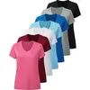 7 Pack Black Blue Light Blue White Light Grey Pink Dark Red