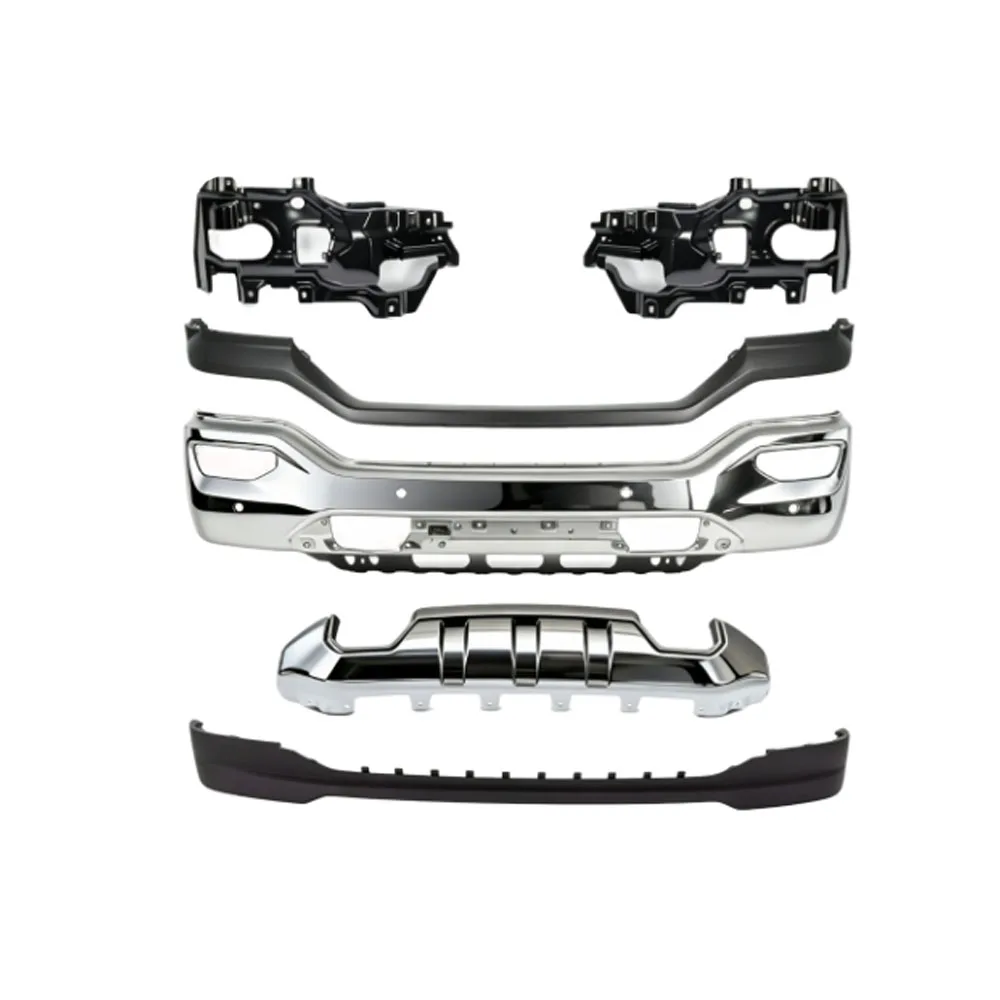 KEBEL Prednji poklopac za odbranu za GMC Sierra 1500 2016-2018 Chrome W/ Sensor otvor Direktna zamjena Auto dijelovi tijela