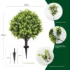 Ground plug green eucalyptus style
