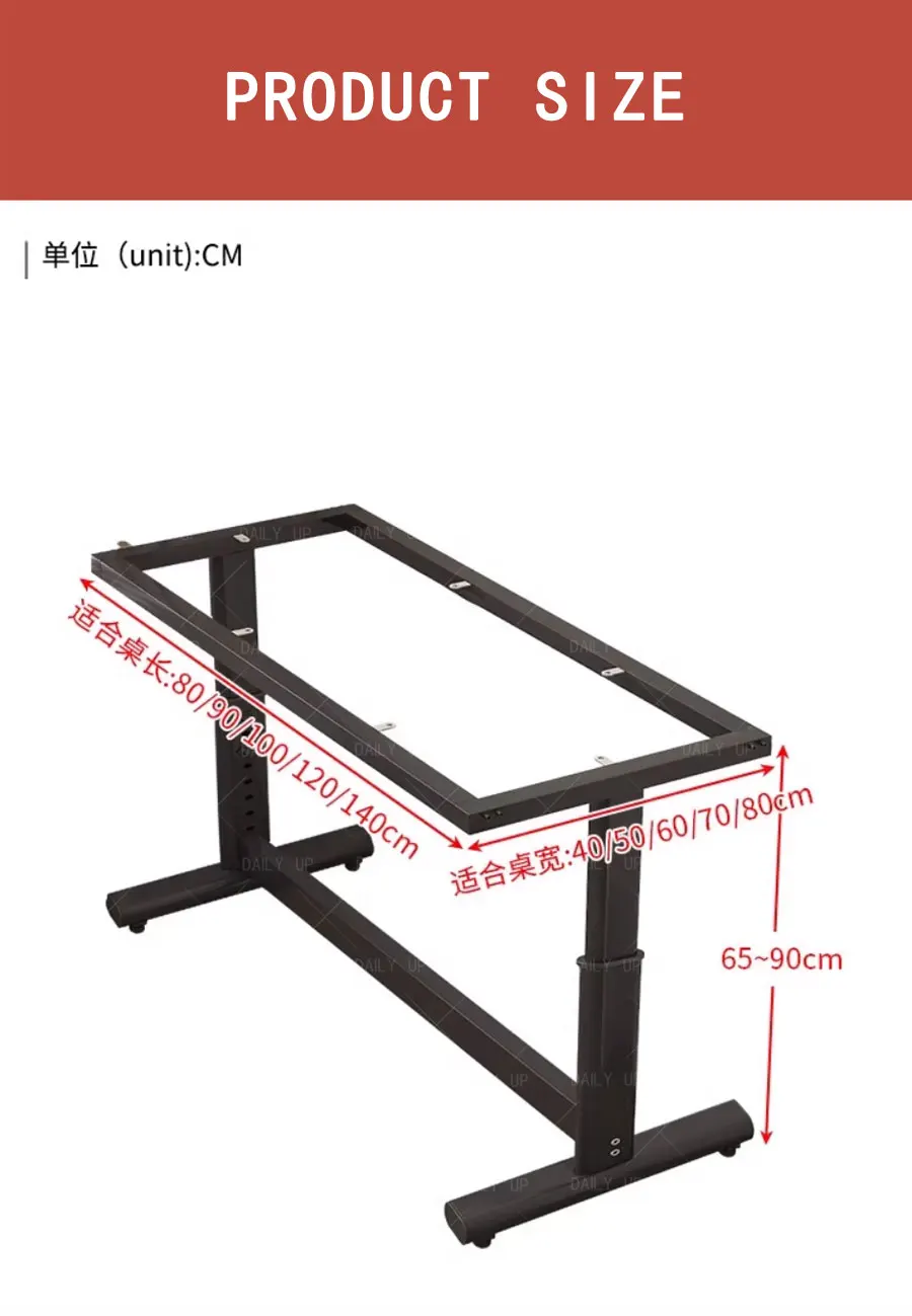 Adjustable Office Desk office table and chair set luxury office table