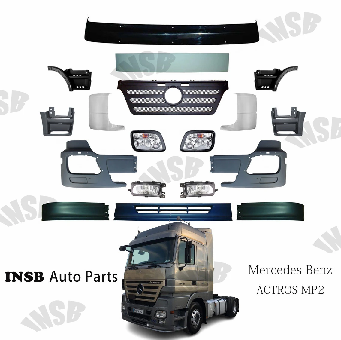 Einstieg Links Mercedes Benz Axor Actros MP2 MP3