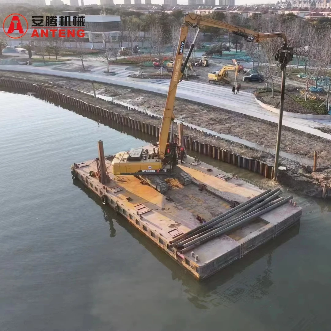 High Frequency Piling Equipment V-450 Excavator Mounted Vibro Hammer