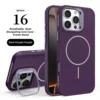 Supporto magnetico viola scuro con dissipazione del calore laterale