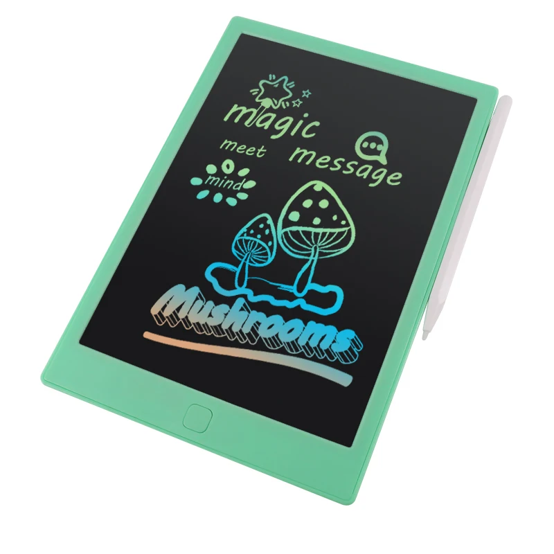 Kidsbud New Design Colorful Write Tablet Drawing Board Digital Writing NotePad  Lcd Writing Tablet with Magnetic Pen